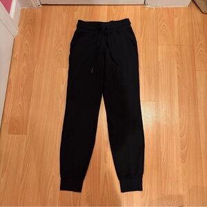 Lululemon Ready to Rulu Black Jogger Sweatpants